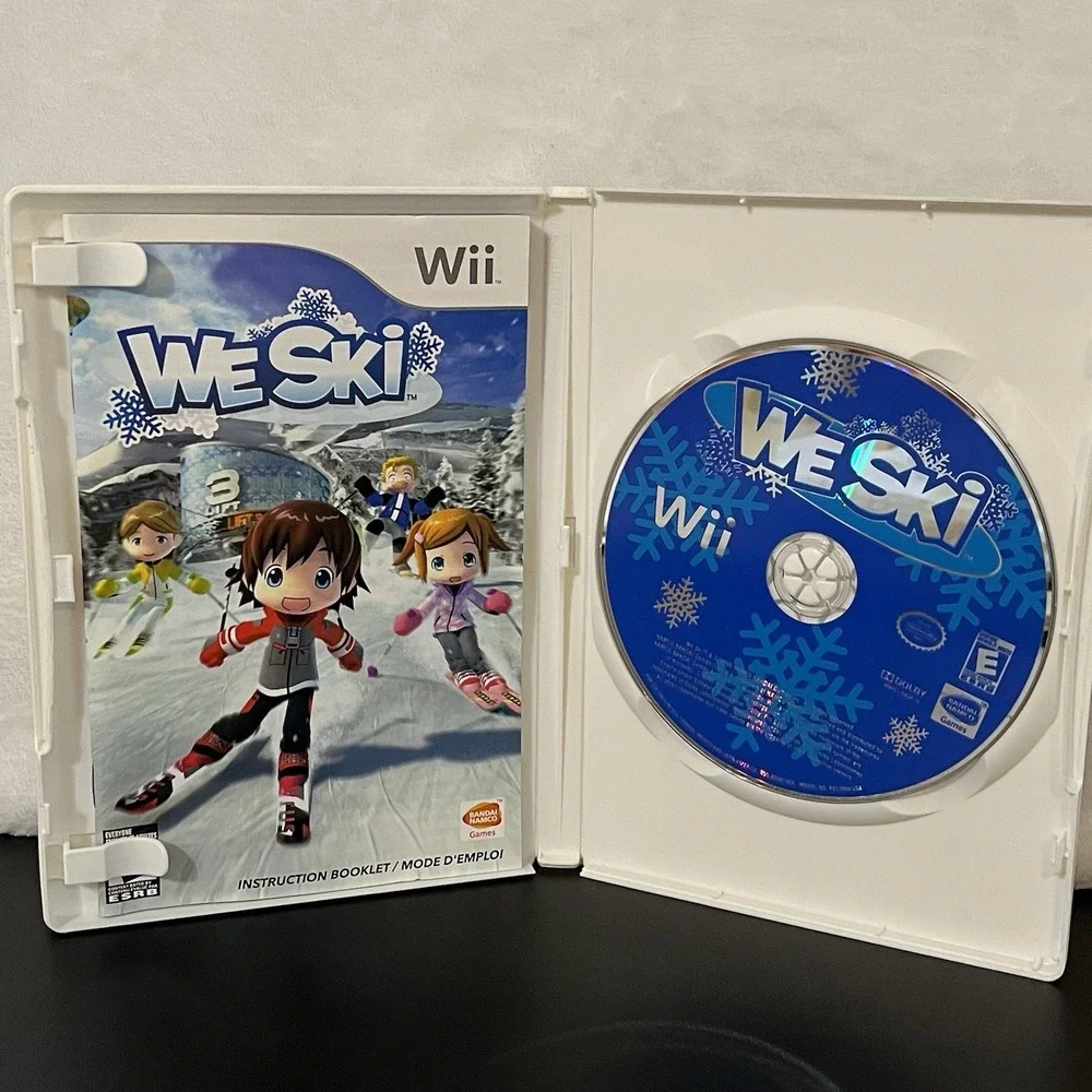 We Ski Wii Game 2008 Namco Bandai  Nintendo Up to 4 Players